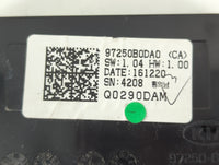 2017-2018 Kia Forte Climate Control Module Temperature AC/Heater Replacement P/N:97250B0DA0 Fits Fits 2017 2018 OEM Used Aut