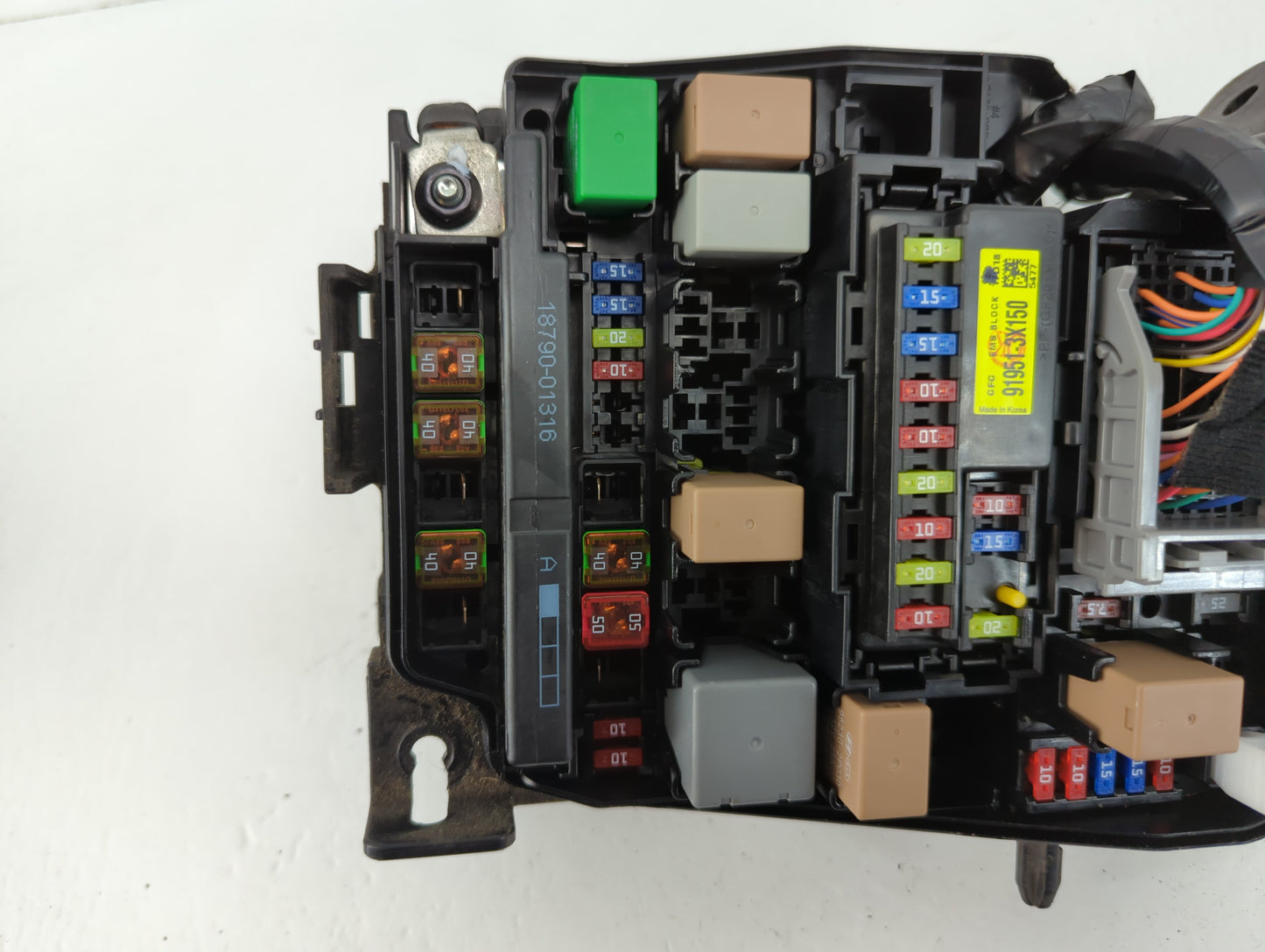 2017-2018 Kia Forte Fusebox Fuse Box Panel Relay Module P/N:91950-A7760 Fits Fits 2017 2018 OEM Used Auto Parts - Oemusedaut