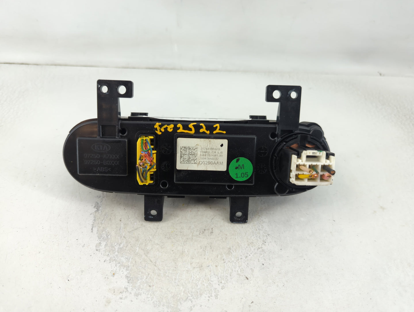 2017-2018 Kia Forte Climate Control Module Temperature AC/Heater Replacement P/N:Q0290AAM Fits Fits 2017 2018 OEM Used Auto 