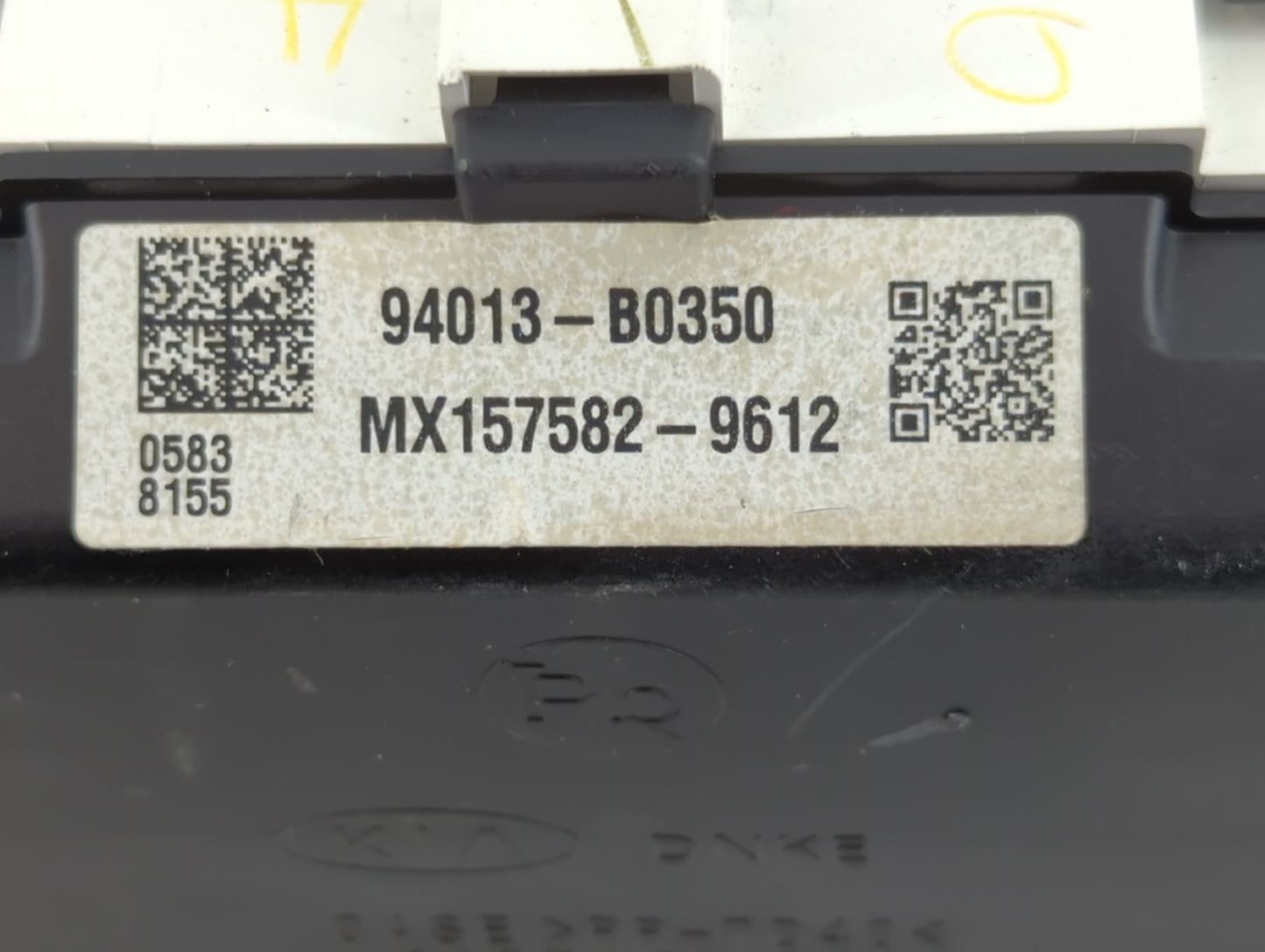 2018 Kia Forte Instrument Cluster Speedometer Gauges P/N:MX157582-9612 94013-B0350 Fits OEM Used Auto Parts - Oemusedautopar