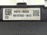 2018 Kia Forte Instrument Cluster Speedometer Gauges P/N:MX157582-9612 94013-B0350 Fits OEM Used Auto Parts - Oemusedautopar