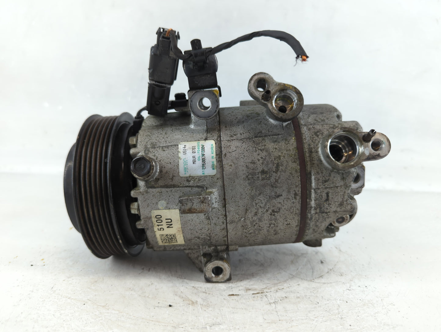 Kia Forte Air Conditioning A/c Ac Compressor Oem - Oemusedautoparts1.com