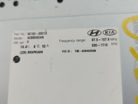2017-2019 Kia Niro Radio AM FM Cd Player Receiver Replacement P/N:96160-G5010 Fits Fits 2017 2018 2019 OEM Used Auto Parts -
