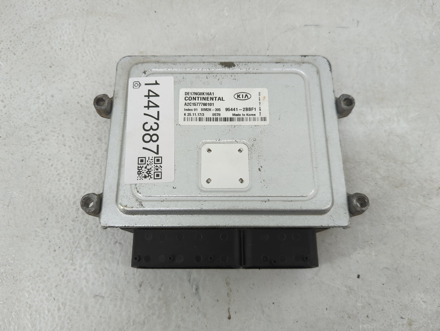 2018-2020 Kia Niro PCM Engine Control Computer ECU ECM PCU OEM P/N:95441-2BBF1 A2C1577760101 Fits Fits 2018 2019 2020 OEM Us