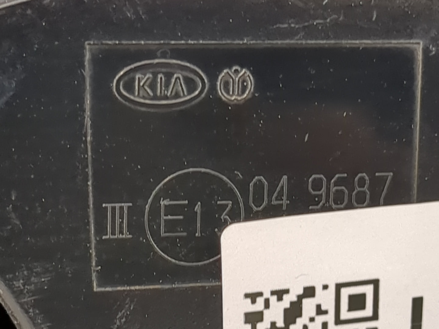 2017-2019 Kia Niro Passenger Side View Mirror - Right Door Mirror OEM Used - Oemusedautoparts1.com