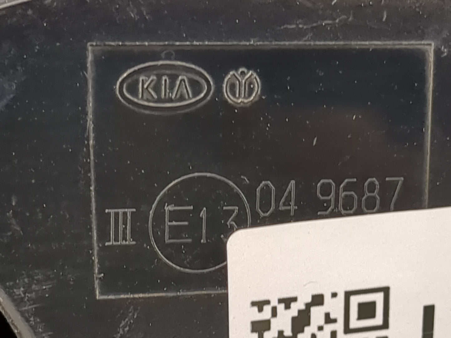 2017-2019 Kia Niro Passenger Side View Mirror - Right Door Mirror OEM Used - Oemusedautoparts1.com