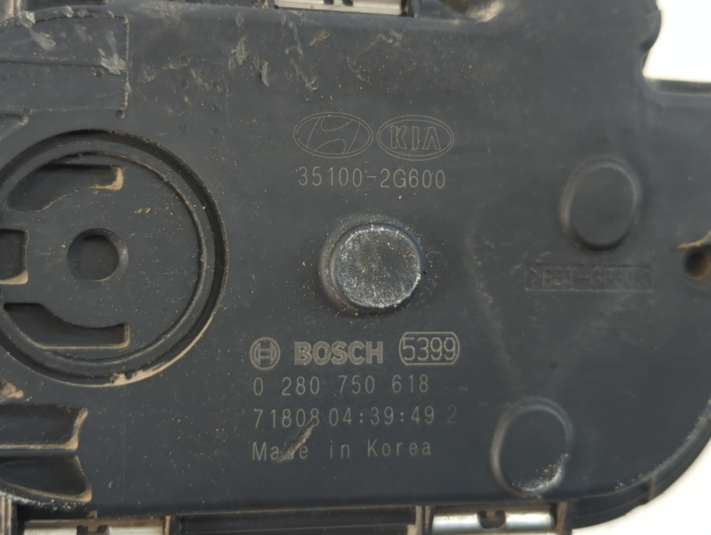 2016-2020 Kia Optima Throttle Body P/N:35100-2G600 Fits Fits 2015 2016 2017 2018 2019 2020 2021 OEM Used Auto Parts - Oemuse