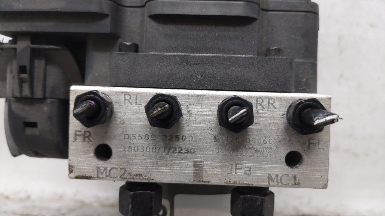 2017-2018 Kia Optima ABS Pump Control Module Replacement P/N:58900-D5060 Fits Fits 2017 2018 OEM Used Auto Parts - Oemusedau