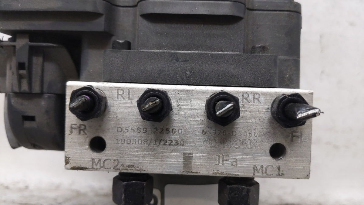 2017-2018 Kia Optima Anti-Lock Brake ABS Pump Module Actuator OEM P/N:58900-D5060 Fits Fits 2017 2018 OEM Used Auto Parts - 