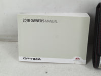 2018 Kia Optima Owners Manual Book Guide P/N:JDG5-EU81D OEM Used Auto Parts - Oemusedautoparts1.com