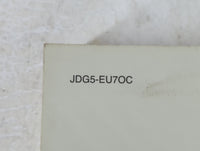 2018 Kia Optima Owners Manual Book Guide P/N:JDG5-EU7OC OEM Used Auto Parts - Oemusedautoparts1.com
