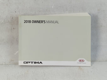compare product 2018 Kia Optima Owners Manual Book Guide P/N:JDG5-EU84F OEM Used Auto Parts