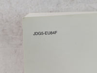 2018 Kia Optima Owners Manual Book Guide P/N:JDG5-EU84F OEM Used Auto Parts - Oemusedautoparts1.com