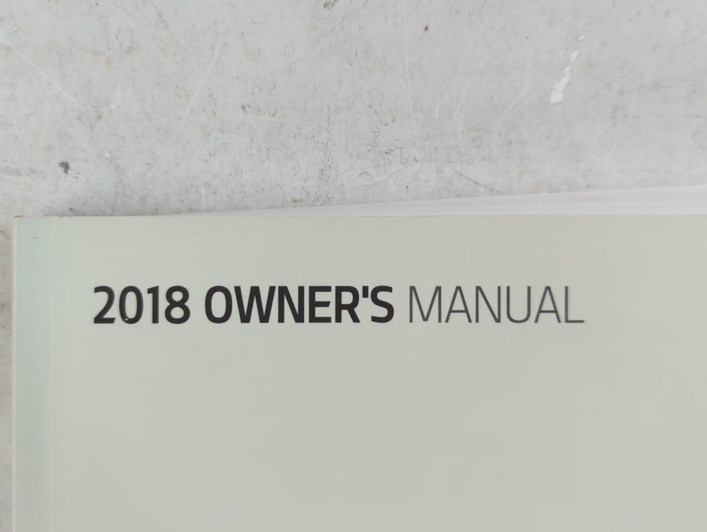 2018 Kia Optima Owners Manual Book Guide P/N:JDG5-EU79C OEM Used Auto Parts - Oemusedautoparts1.com