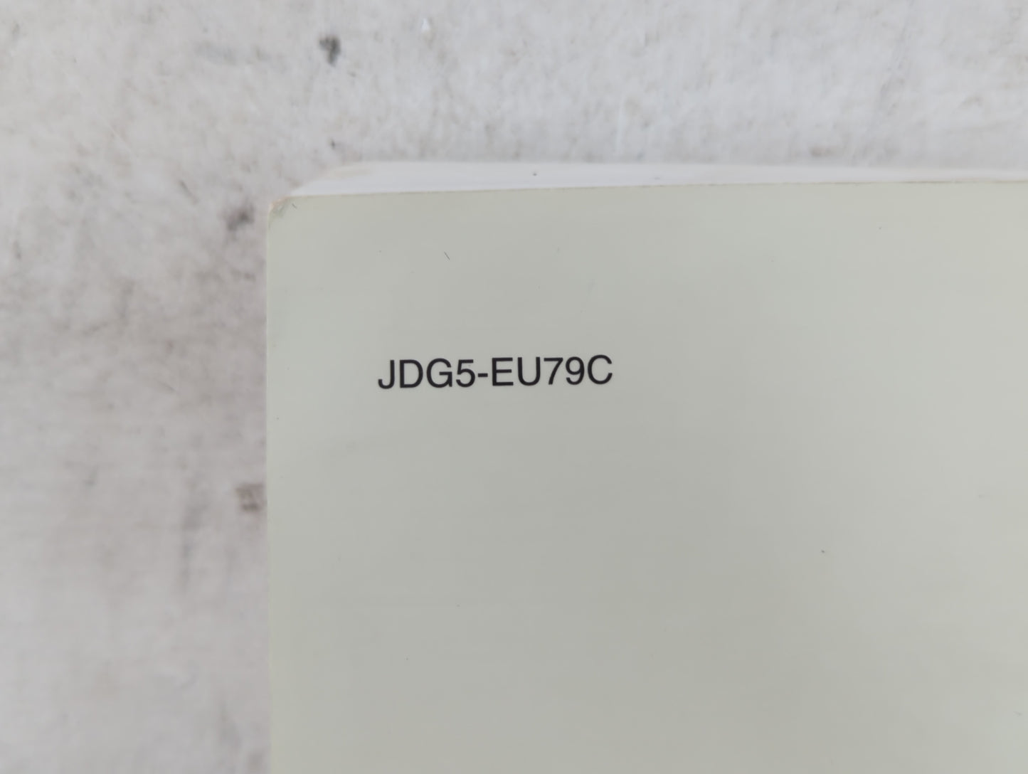 2018 Kia Optima Owners Manual Book Guide P/N:JDG5-EU79C OEM Used Auto Parts - Oemusedautoparts1.com