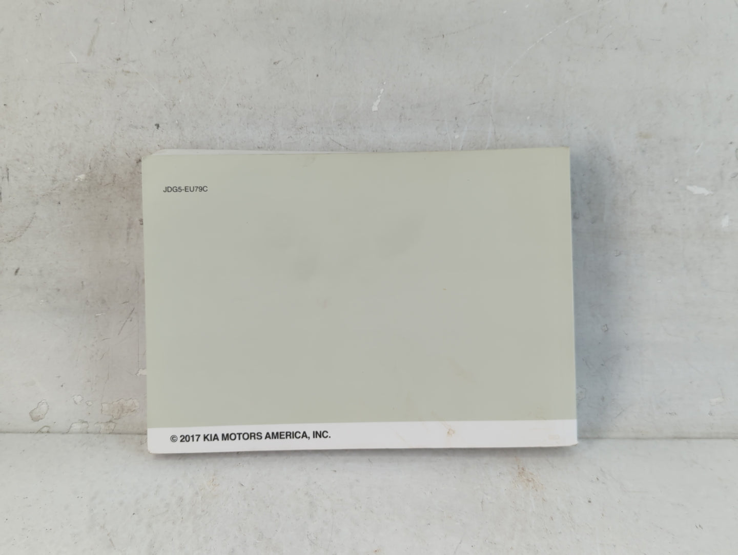 2018 Kia Optima Owners Manual Book Guide P/N:JDG5-EU79C OEM Used Auto Parts - Oemusedautoparts1.com