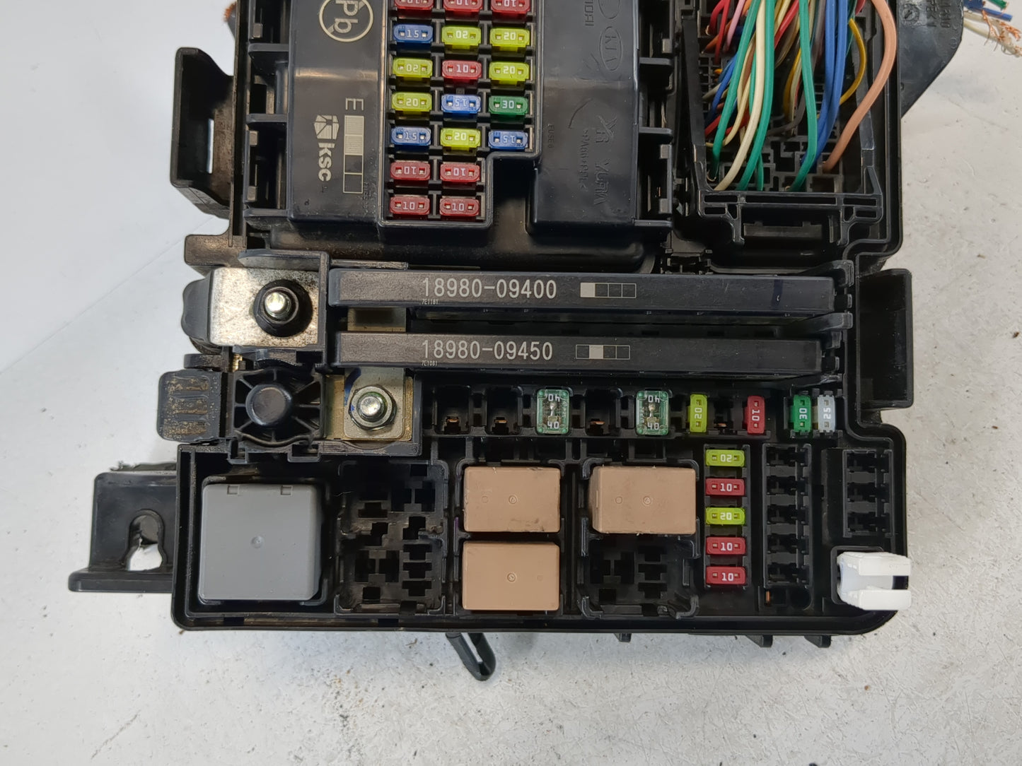 2016-2019 Kia Optima Fusebox Fuse Box Panel Relay Module P/N:91950-D5822 Fits Fits 2016 2017 2018 2019 OEM Used Auto Parts -