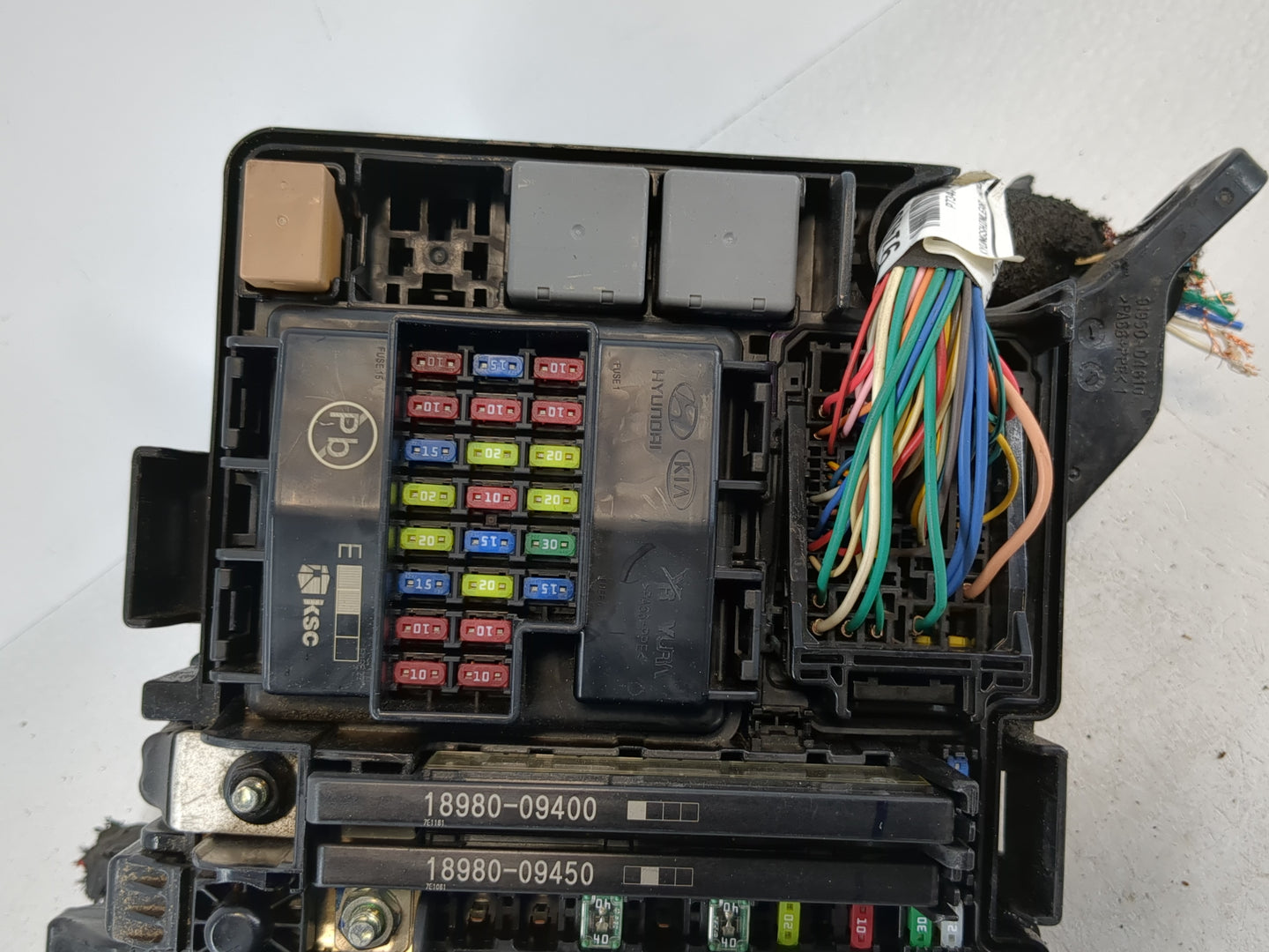 2016-2019 Kia Optima Fusebox Fuse Box Panel Relay Module P/N:91950-D5822 Fits Fits 2016 2017 2018 2019 OEM Used Auto Parts -