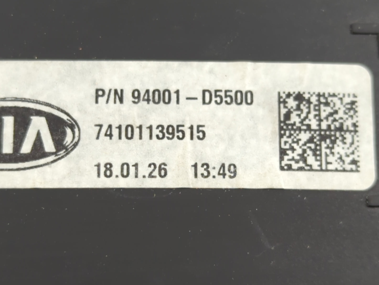 2018 Kia Optima Instrument Cluster Speedometer Gauges P/N:94001-D5500 Fits OEM Used Auto Parts - Oemusedautoparts1.com