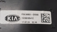 2018 Kia Optima Instrument Cluster Speedometer Gauges P/N:94001-D5500 Miles: Fits OEM Used Auto Parts - Oemusedautoparts1.co