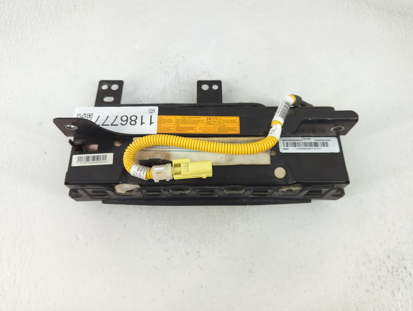 2016-2020 Kia Optima Air Bag Driver Left Knee OEM P/N:56970D5000WK Fits Fits 2016 2017 2018 2019 2020 OEM Used Auto Parts - 