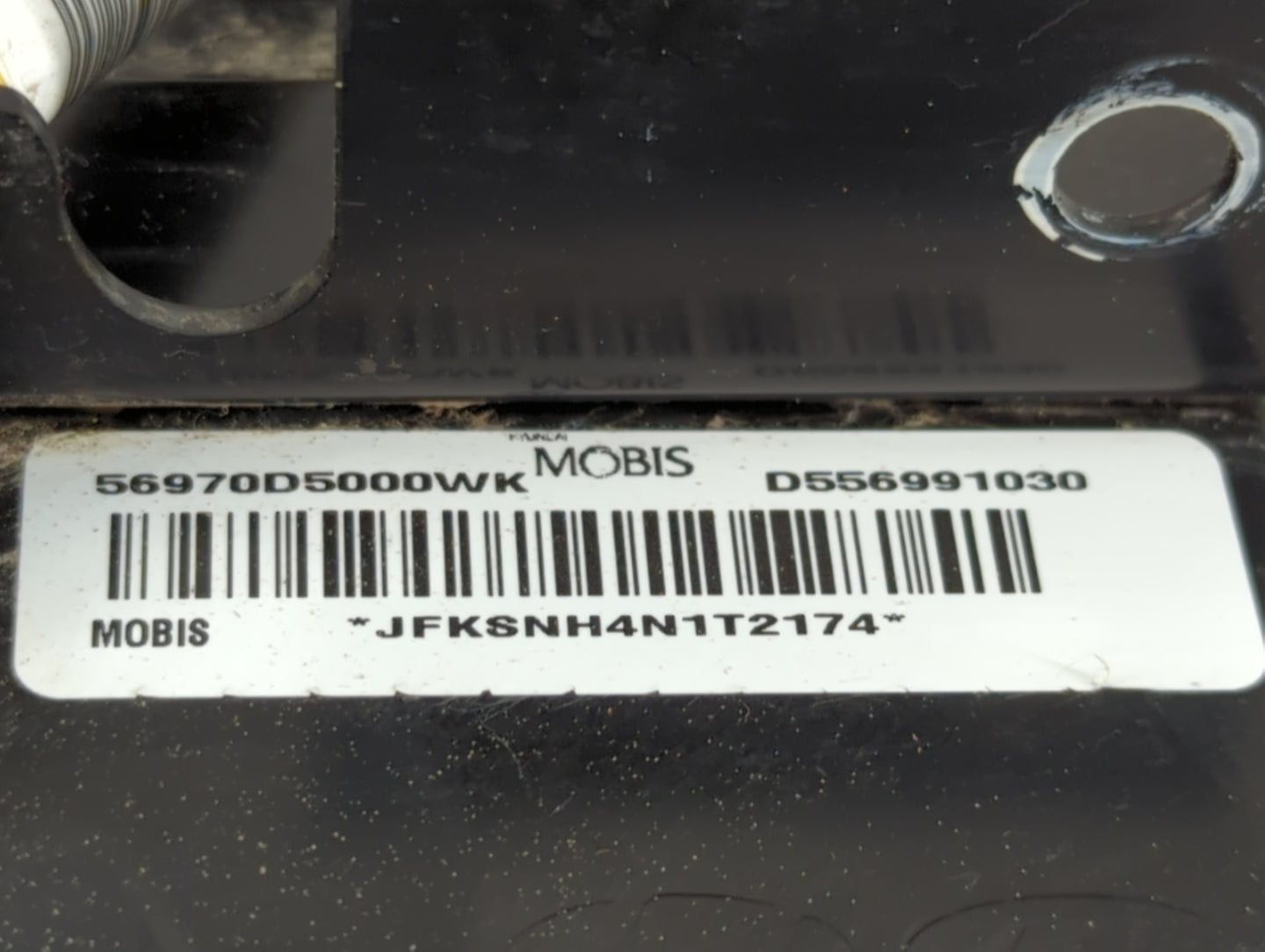 2016-2020 Kia Optima Air Bag Driver Left Knee OEM P/N:56970D5000WK Fits Fits 2016 2017 2018 2019 2020 OEM Used Auto Parts - 