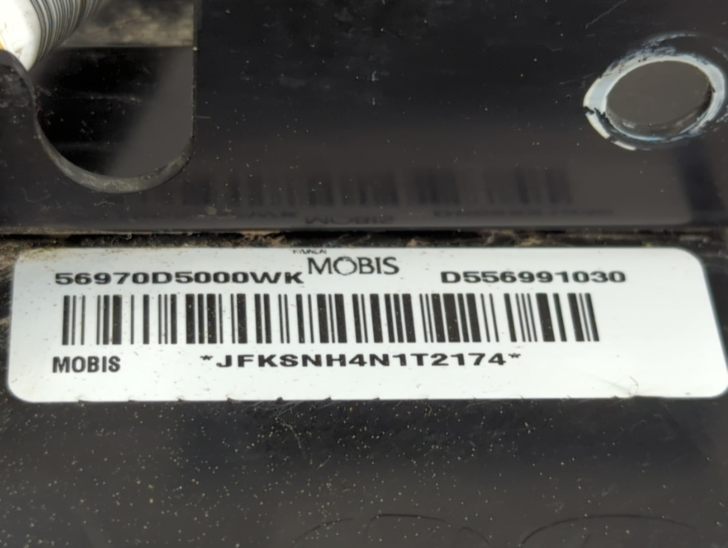 2016-2020 Kia Optima Air Bag Driver Left Knee OEM P/N:56970D5000WK Fits Fits 2016 2017 2018 2019 2020 OEM Used Auto Parts - 