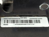 2016-2020 Kia Optima Air Bag Driver Left Knee OEM P/N:56970D5000WK Fits Fits 2016 2017 2018 2019 2020 OEM Used Auto Parts - 