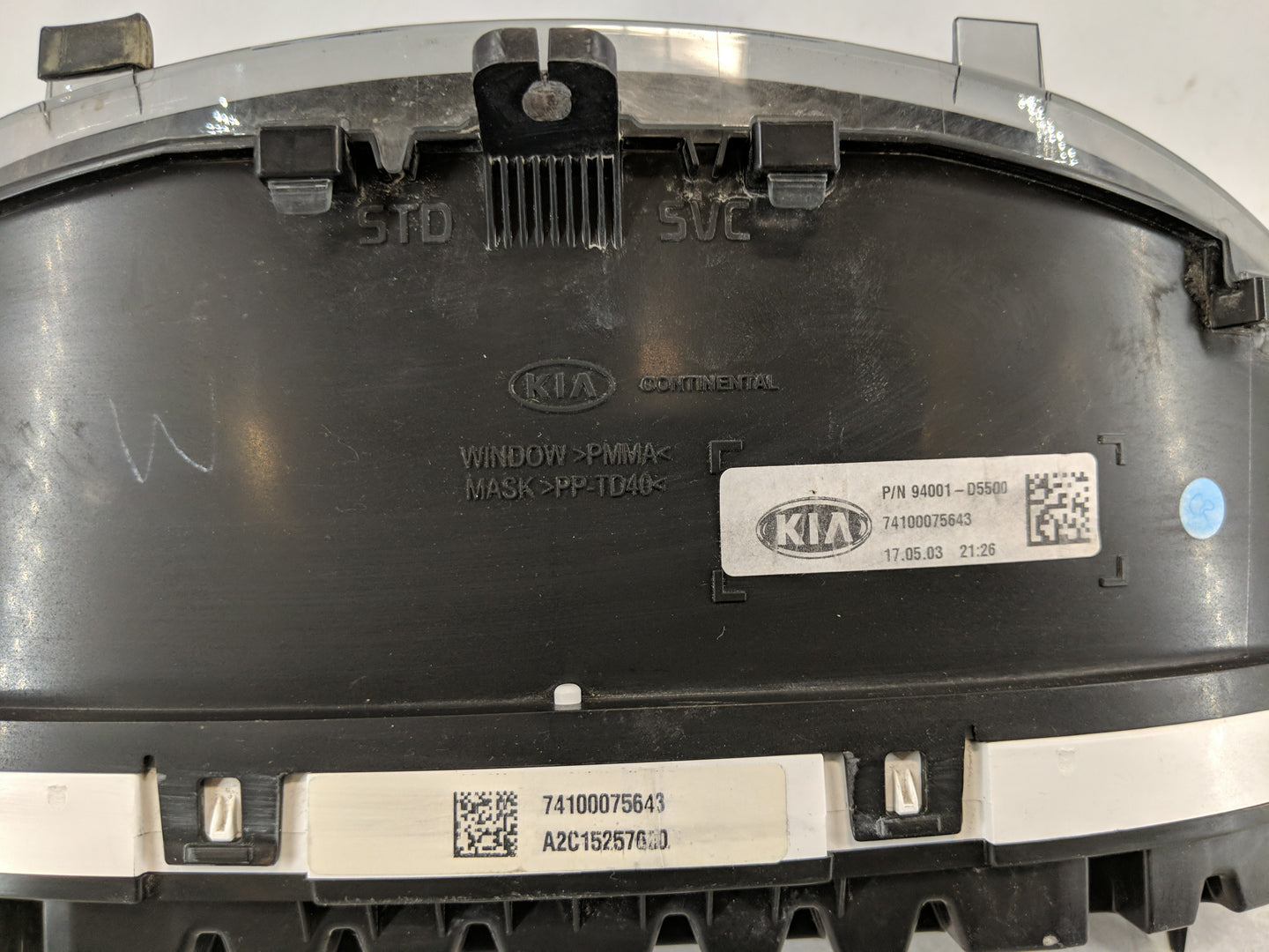 2018 Kia Optima Instrument Cluster Speedometer Gauges P/N:94001-D5500 Fits OEM Used Auto Parts - Oemusedautoparts1.com