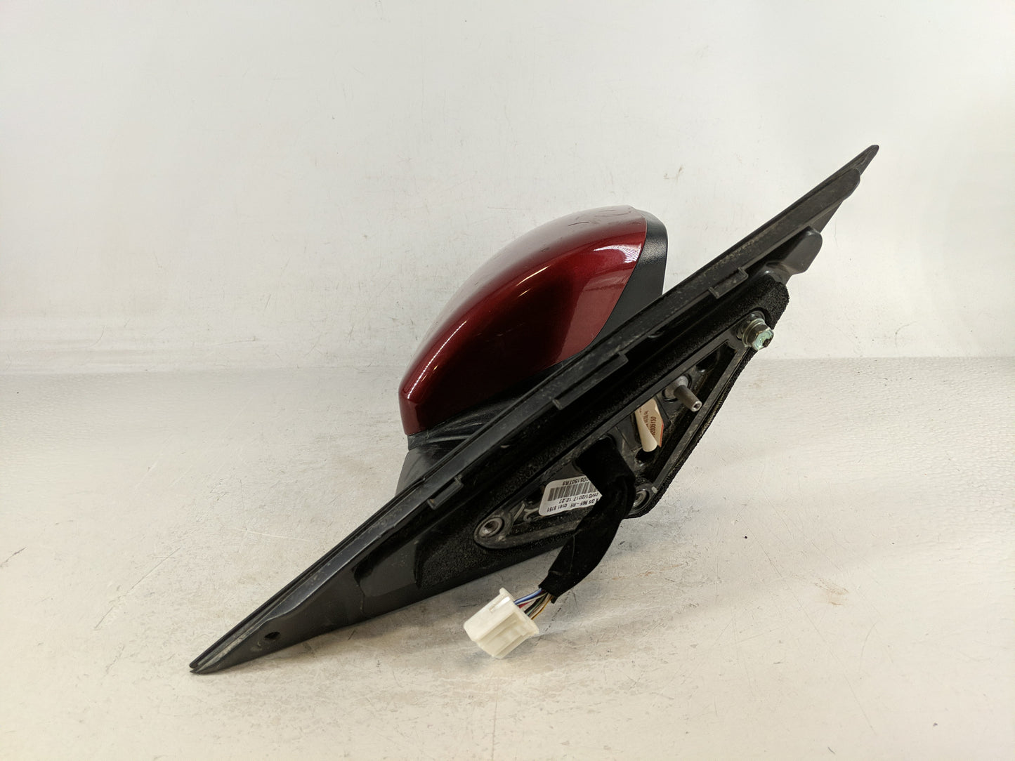 2016-2020 Kia Optima Passenger Right Side View Manual Door Mirror Red - Oemusedautoparts1.com