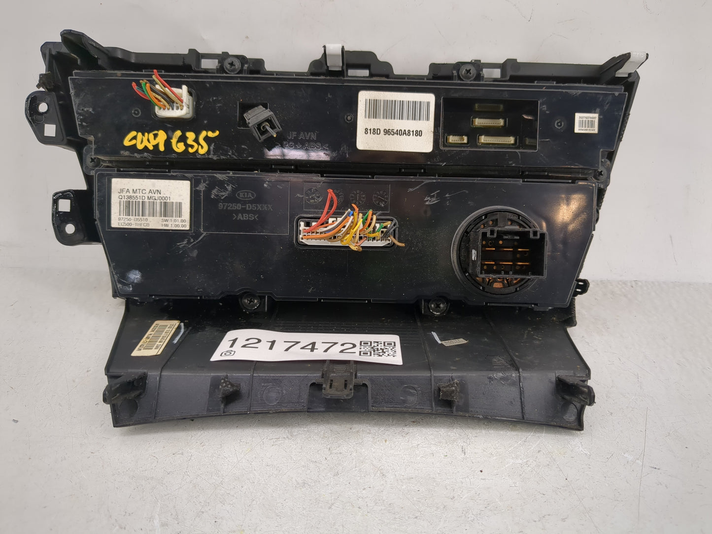 2018 Kia Optima Climate Control Module Temperature AC/Heater Replacement P/N:97250-D5XXX Fits OEM Used Auto Parts - Oemuseda