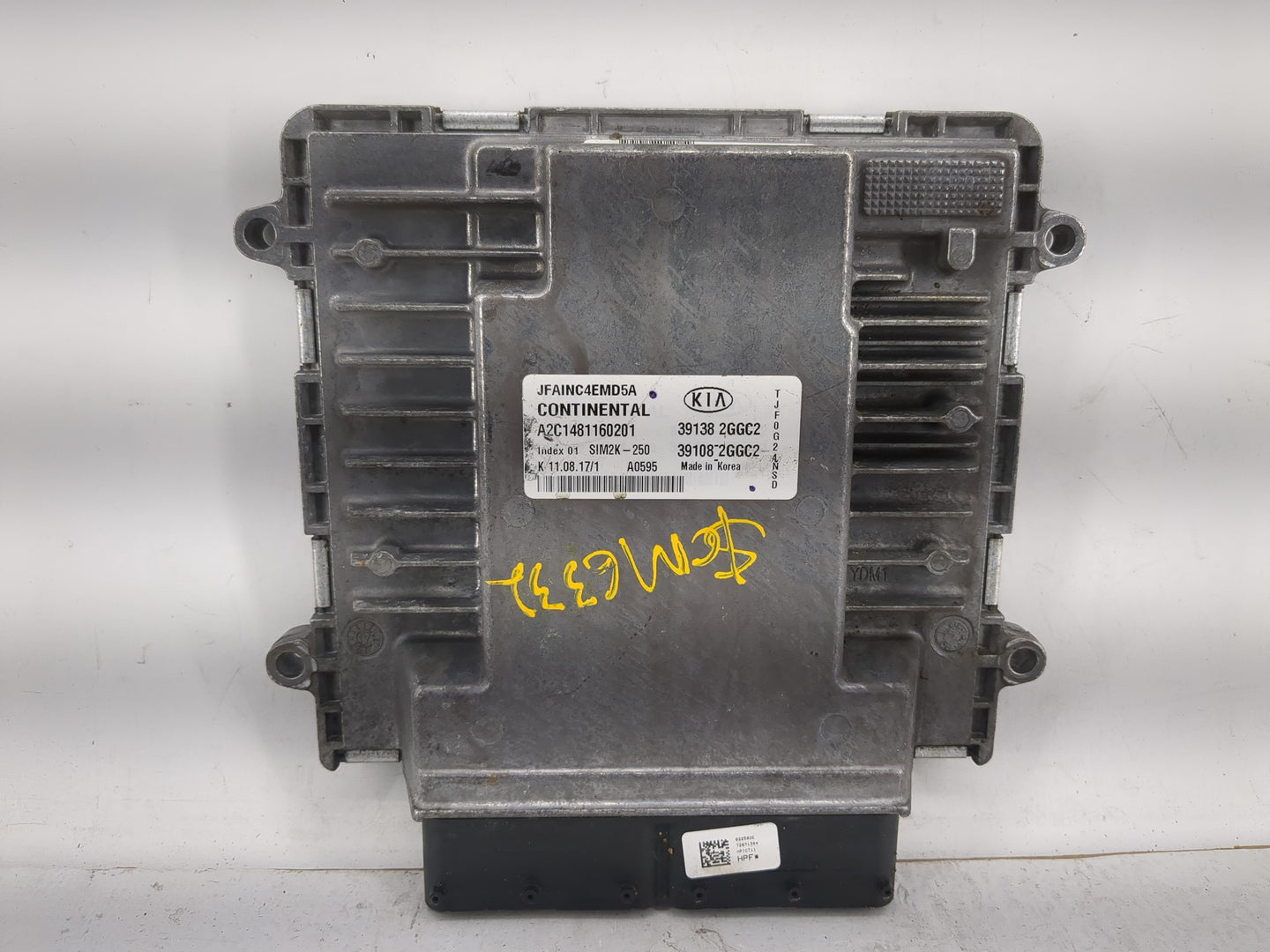 2018 Kia Optima PCM Engine Control Computer ECU ECM PCU OEM P/N:39108-2GGC2 39138 2GGC2 Fits OEM Used Auto Parts - Oemusedau