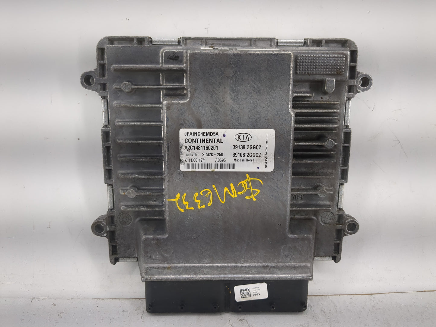 2018 Kia Optima PCM Engine Control Computer ECU ECM PCU OEM P/N:39108-2GGC2 39138 2GGC2 Fits OEM Used Auto Parts - Oemusedau