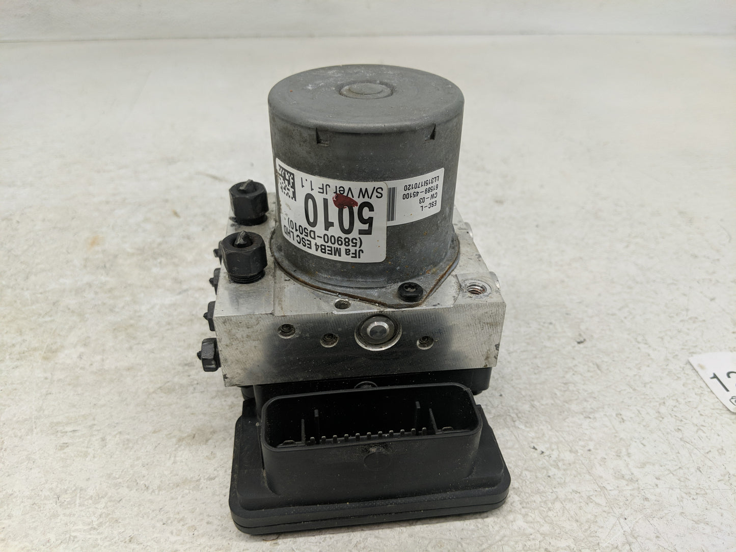 2016-2018 Kia Optima ABS Pump Control Module Replacement P/N:D5589-30500 58900-D5010 Fits Fits 2016 2017 2018 OEM Used Auto 