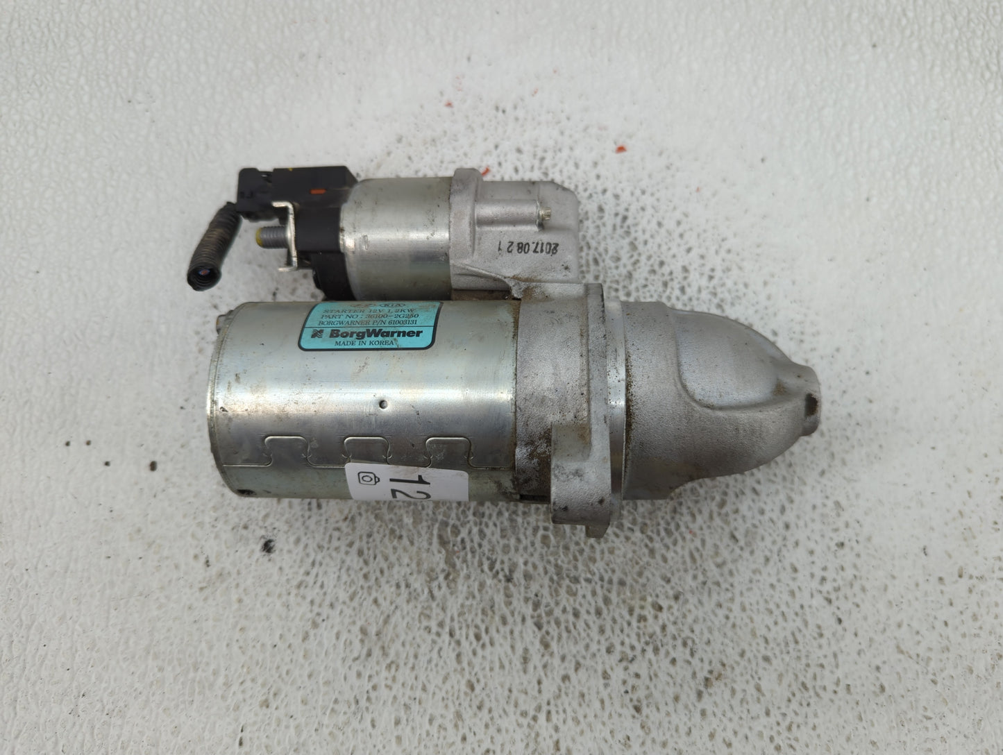 2016-2020 Kia Optima Car Starter Motor Solenoid OEM P/N:36100-2G250 36100-2G210 Fits Fits 2015 2016 2017 2018 2019 2020 OEM 