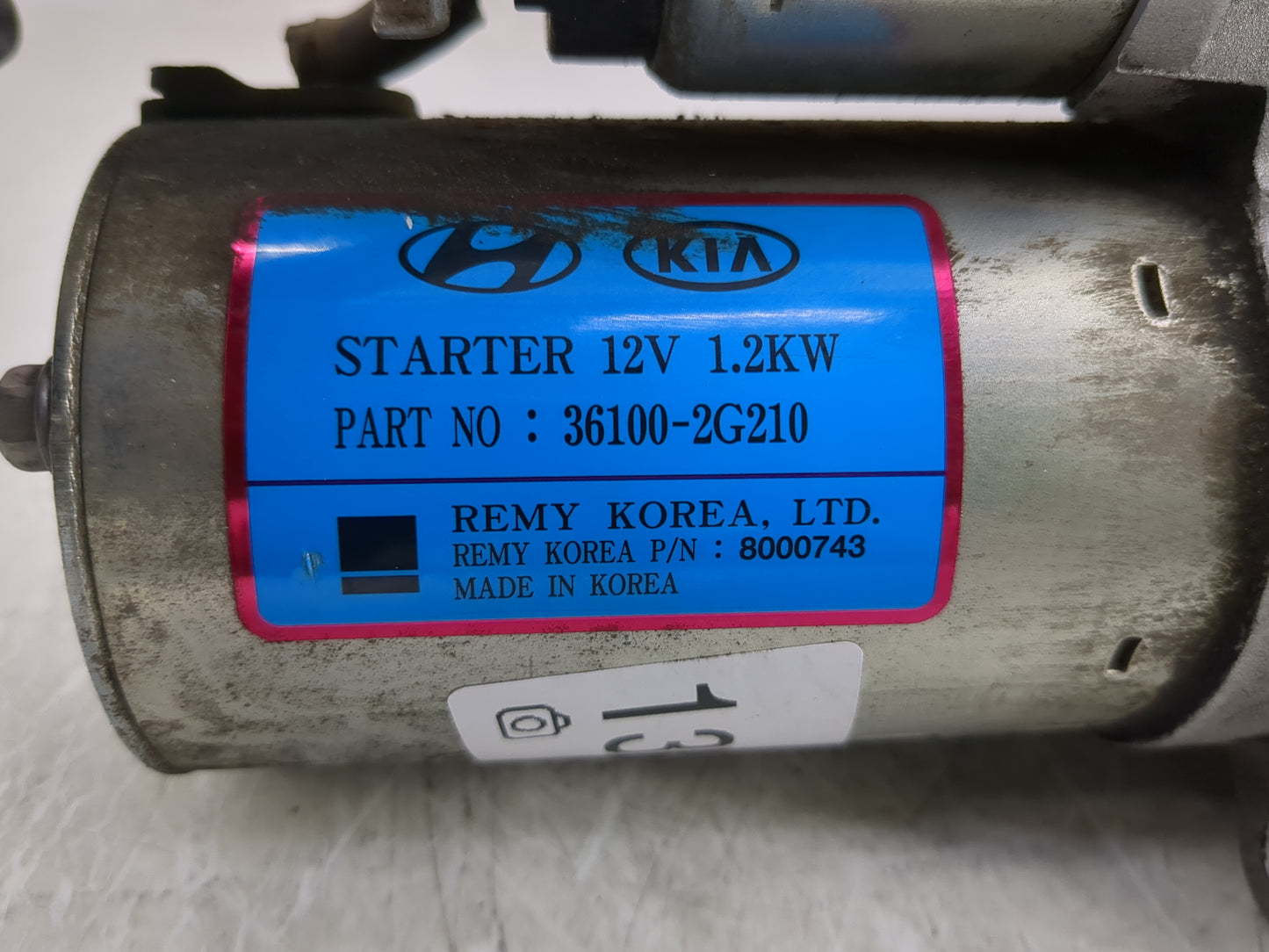 2016-2020 Kia Optima Car Starter Motor Solenoid OEM P/N:P255G210 36100-2G210, 36100-2G250 Fits Fits 2015 2016 2017 2018 2019