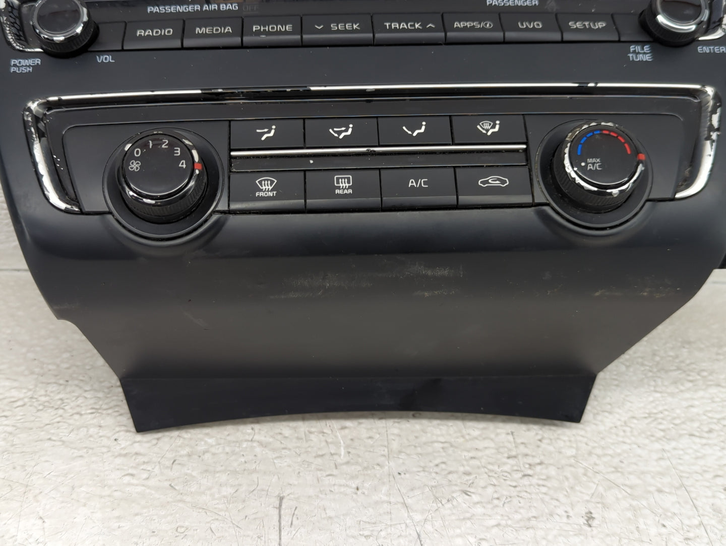 2017-2018 Kia Optima Climate Control Module Temperature AC/Heater Replacement P/N:84730D5220WK Fits Fits 2017 2018 OEM Used 