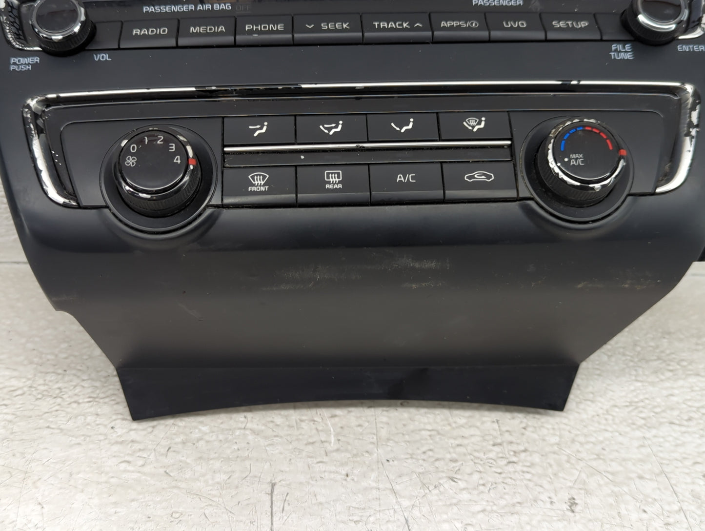 2017-2018 Kia Optima Climate Control Module Temperature AC/Heater Replacement P/N:84730D5220WK Fits Fits 2017 2018 OEM Used 