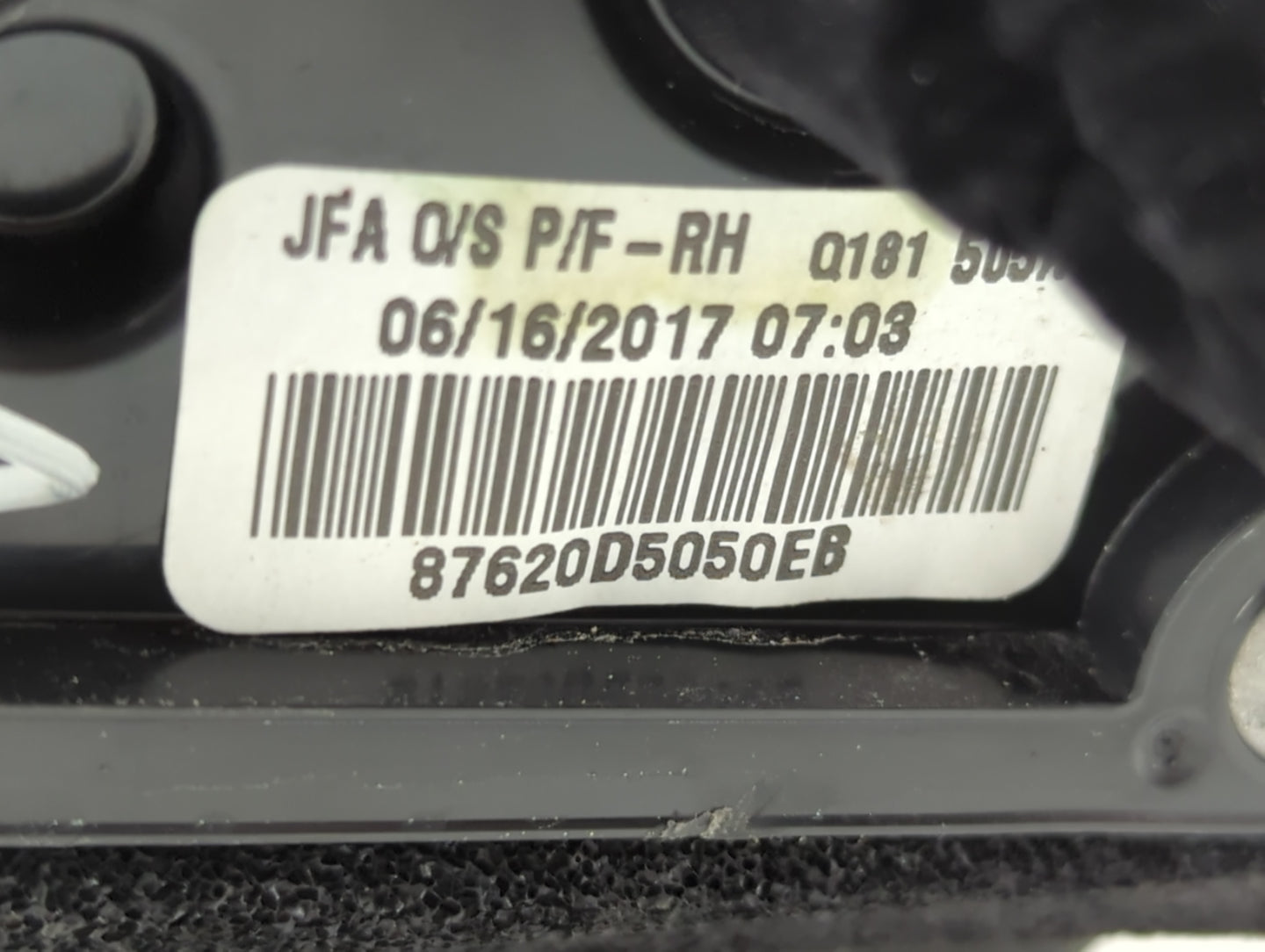 2016-2020 Kia Optima Passenger Side View Mirror - Right Door Mirror OEM Used - Oemusedautoparts1.com