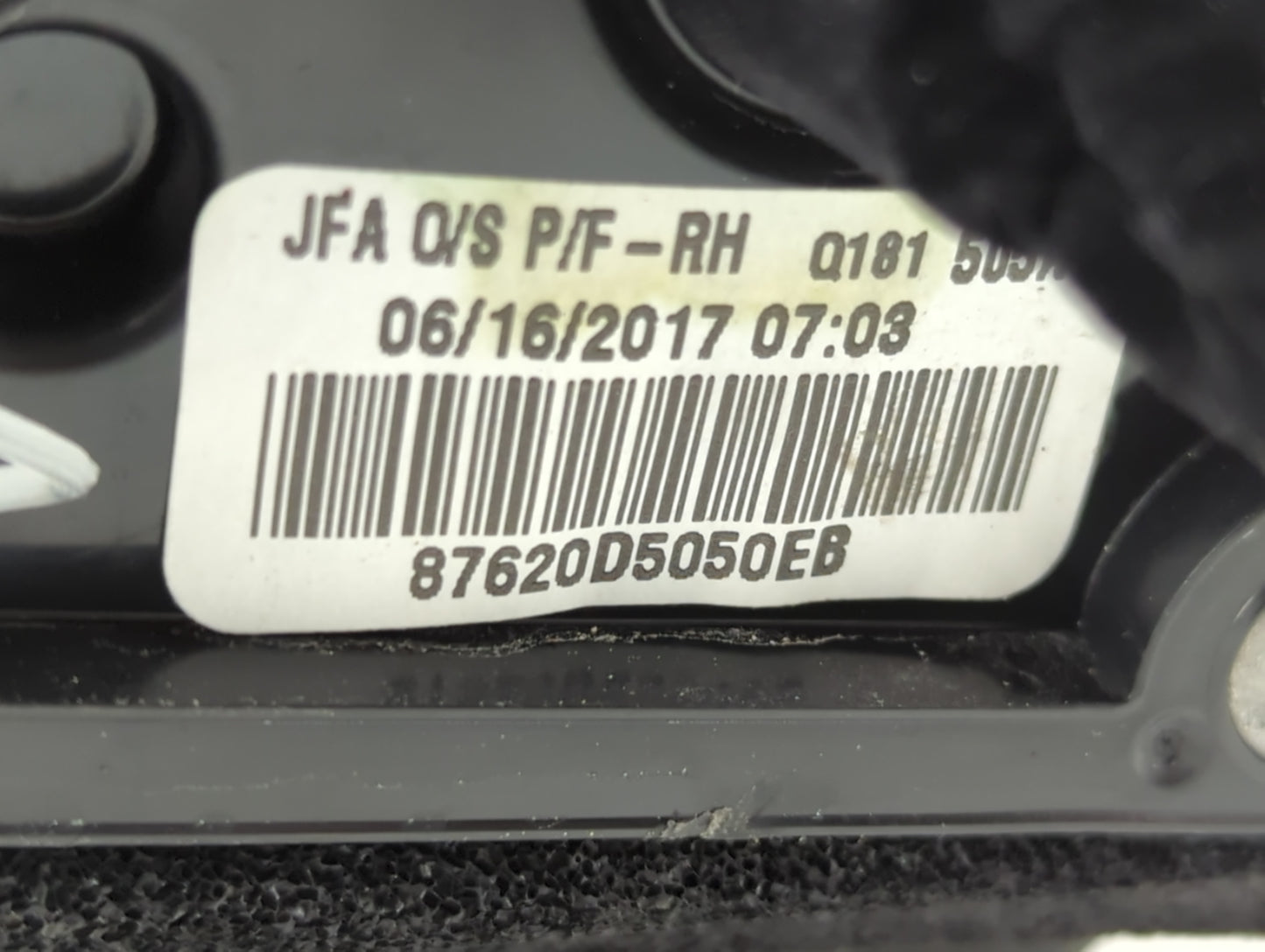 2016-2020 Kia Optima Passenger Side View Mirror - Right Door Mirror OEM Used - Oemusedautoparts1.com