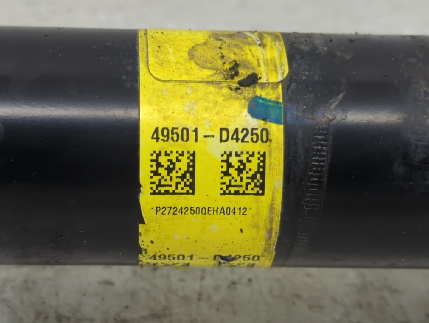 2016-2020 Kia Optima Axle Shaft Front Driver Cv C/v - Oemusedautoparts1.com