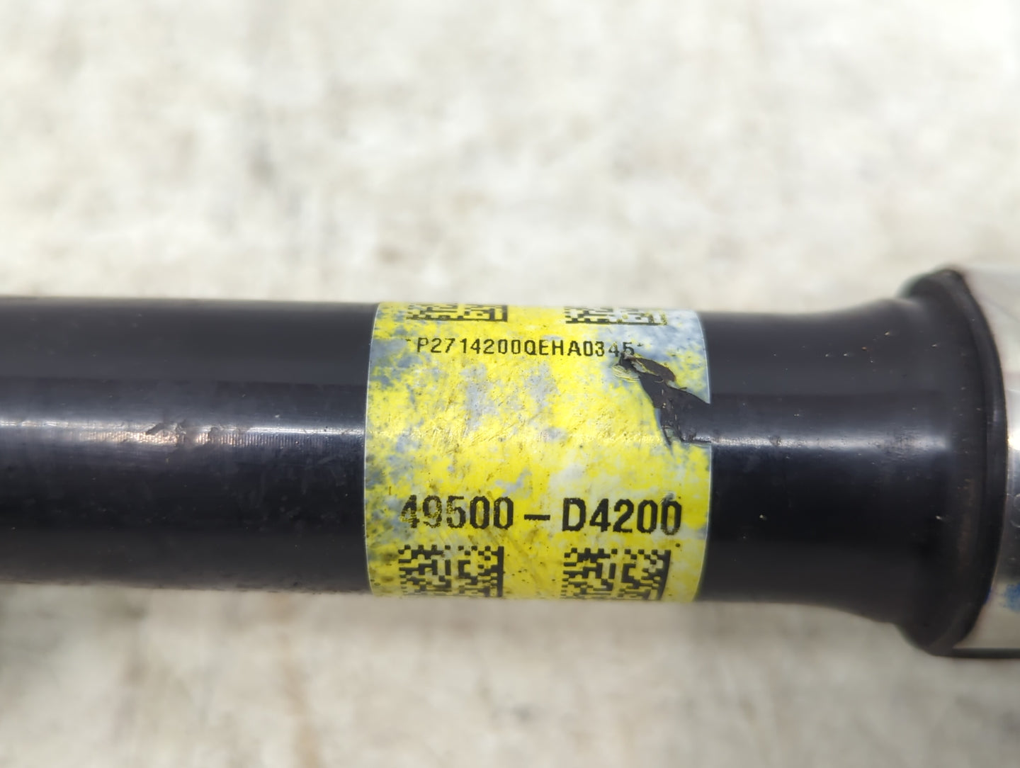 2018 Kia Optima Axle Shaft Front Driver Cv C/v - Oemusedautoparts1.com