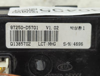 2018 Kia Optima Climate Control Module Temperature AC/Heater Replacement P/N:97250-D5701 Fits OEM Used Auto Parts - Oemuseda