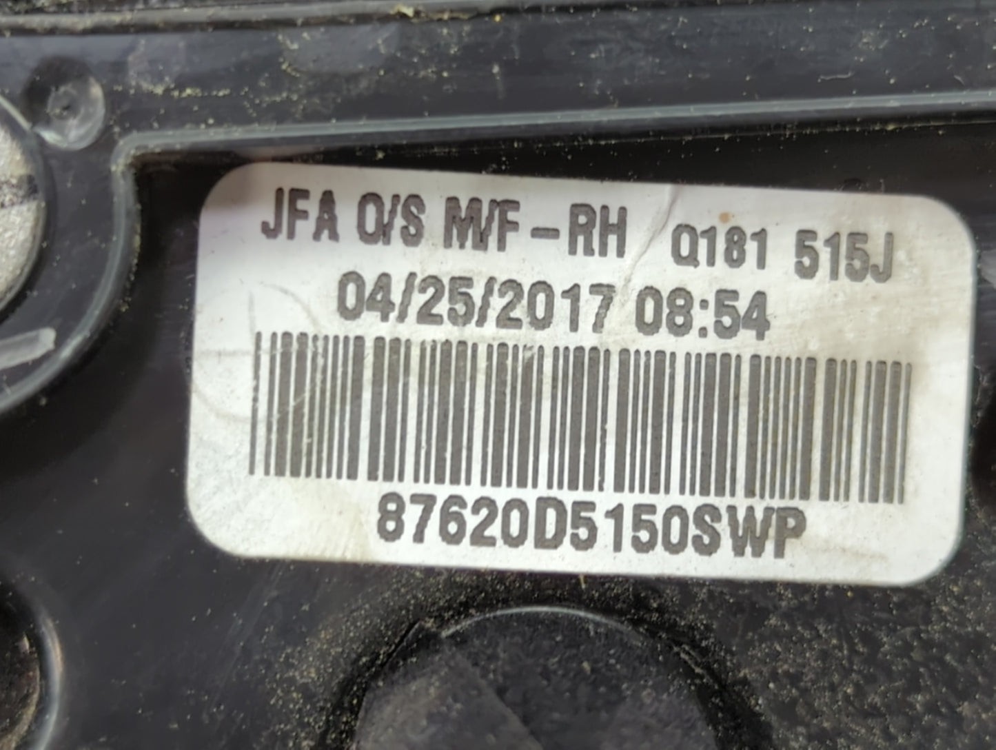 2016-2020 Kia Optima Passenger Side View Mirror - Right Door Mirror OEM Used - Oemusedautoparts1.com