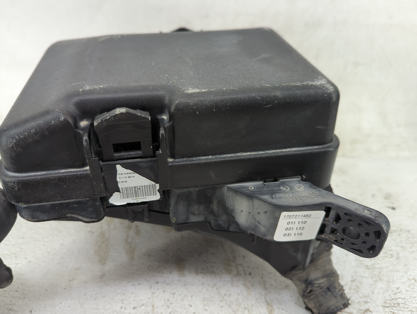 2016-2019 Kia Optima Fusebox Fuse Box Panel Relay Module Fits Fits 2016 2017 2018 2019 OEM Used Auto Parts - Oemusedautopart