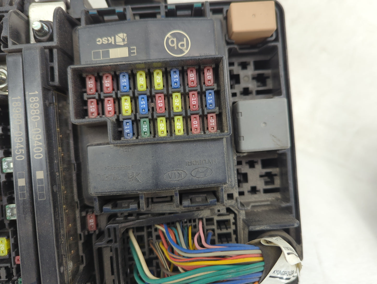 2016-2019 Kia Optima Fusebox Fuse Box Panel Relay Module Fits Fits 2016 2017 2018 2019 OEM Used Auto Parts - Oemusedautopart