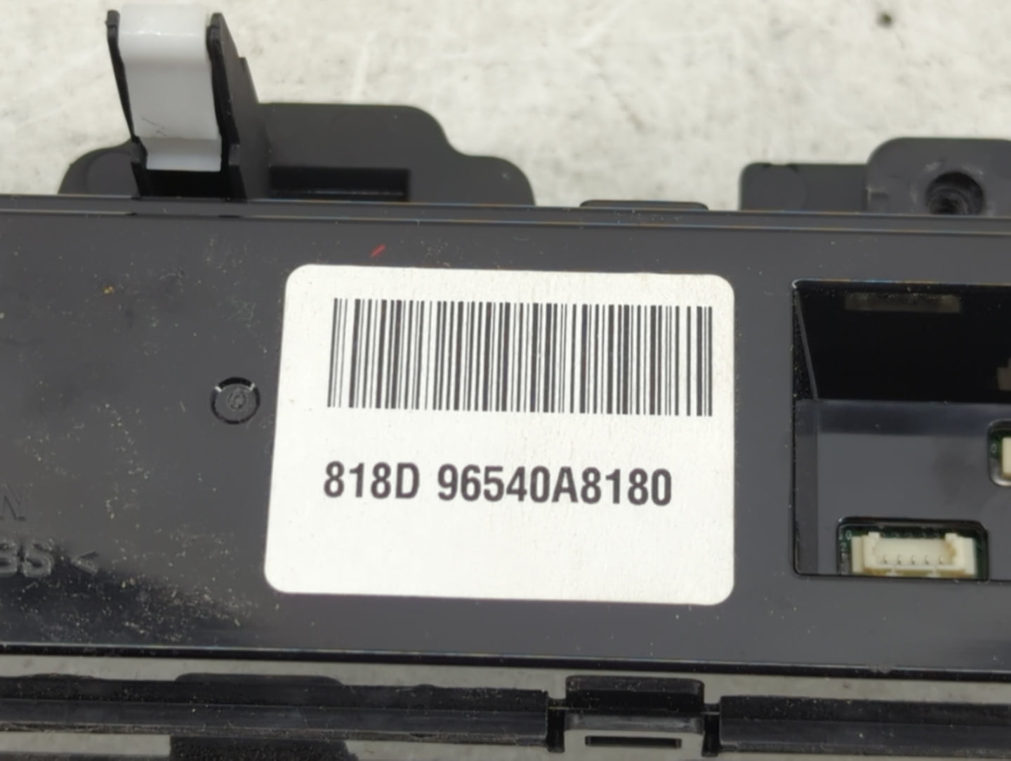 2016-2019 Kia Optima Radio Control Panel Black - Oemusedautoparts1.com