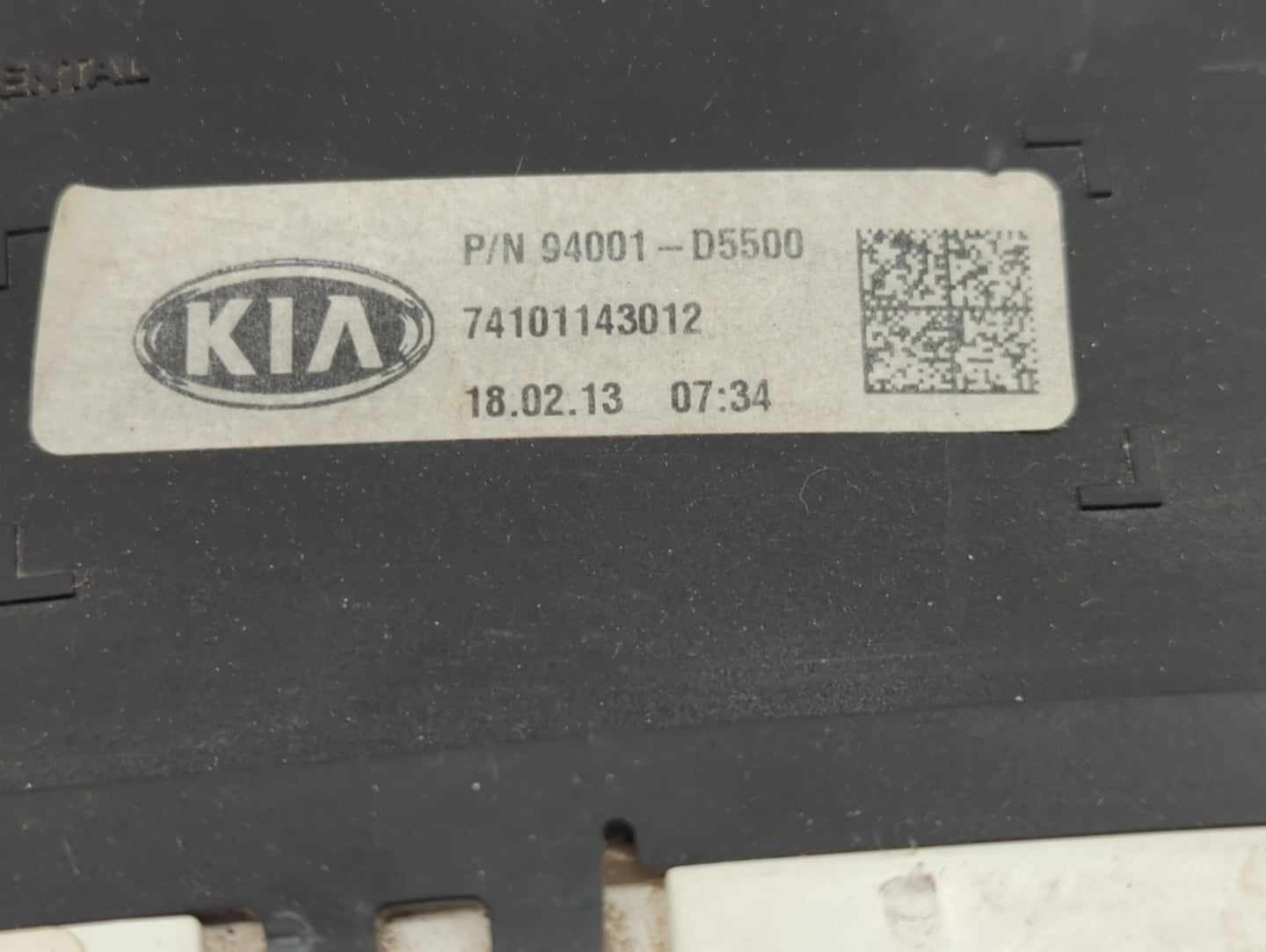 2018 Kia Optima Instrument Cluster Speedometer Gauges P/N:94001-D5500 Fits OEM Used Auto Parts - Oemusedautoparts1.com