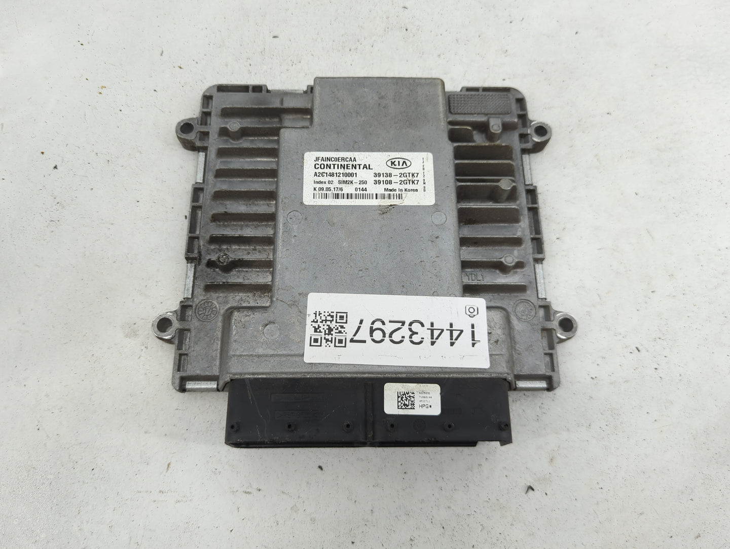 2016-2018 Kia Optima PCM Engine Control Computer ECU ECM PCU OEM P/N:39138-2GTK7 39108-2GTK7 Fits Fits 2016 2017 2018 OEM Us