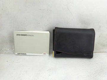 2018 Kia Optima Owners Manual Book Guide P/N:JDG5-EU83E OEM Used Auto Parts - Oemusedautoparts1.com